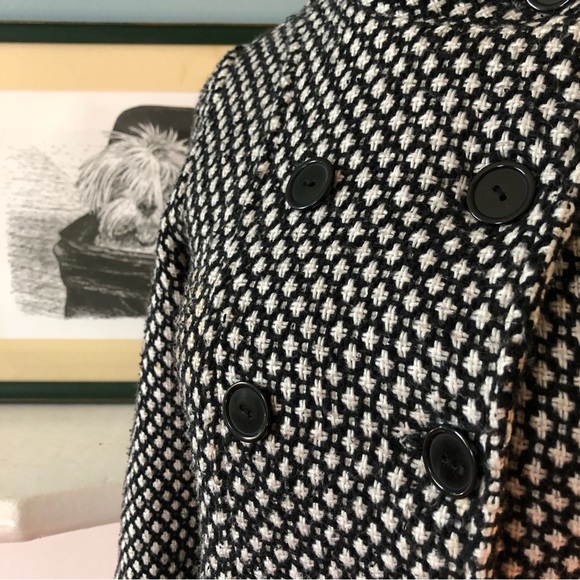 BCXgirl Black and White Double Breasted Jacket - Picture 3 of 13